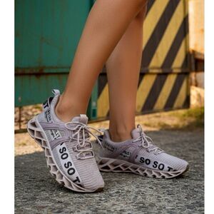 Just So So Purple Womens Running Sneakers - Size 8.5